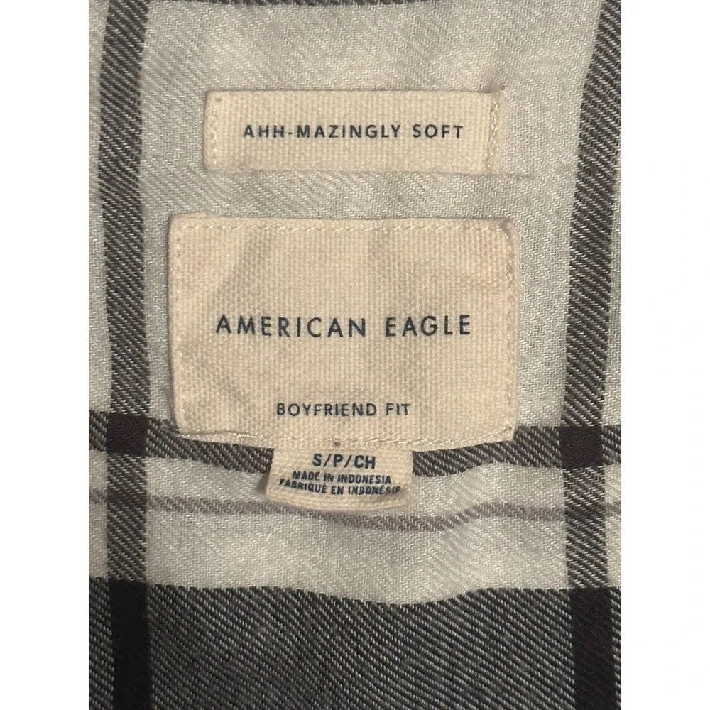 AEO AHH.MAZINGLY SOFT Boyfriend Fit Flannel - Picture 8 of 8